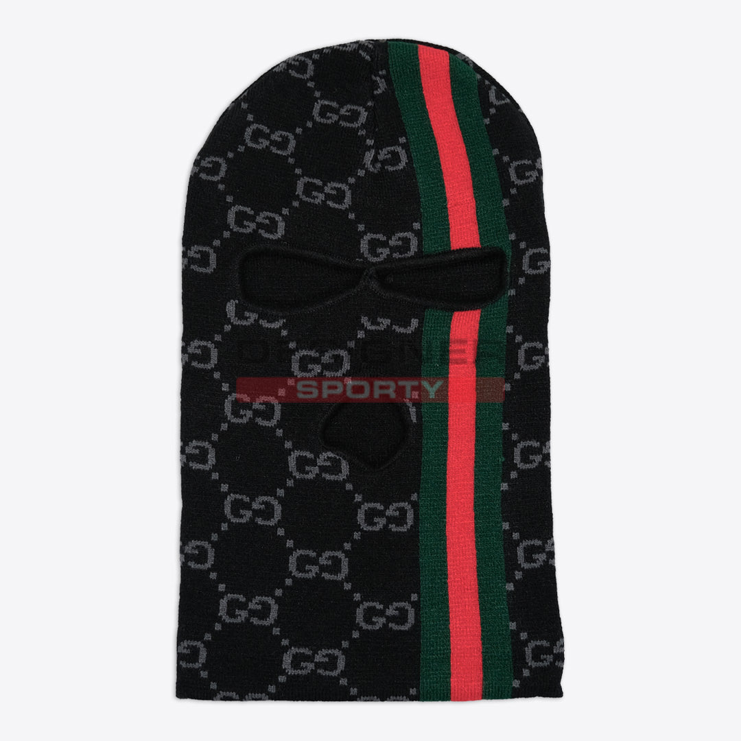GG Monogram Ski Mask Black