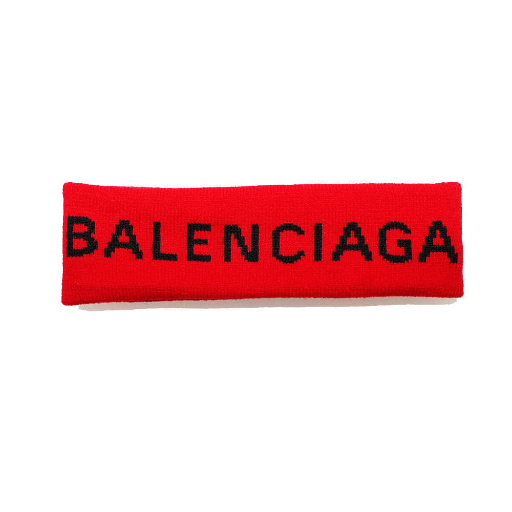 Balenciaga Headband Red