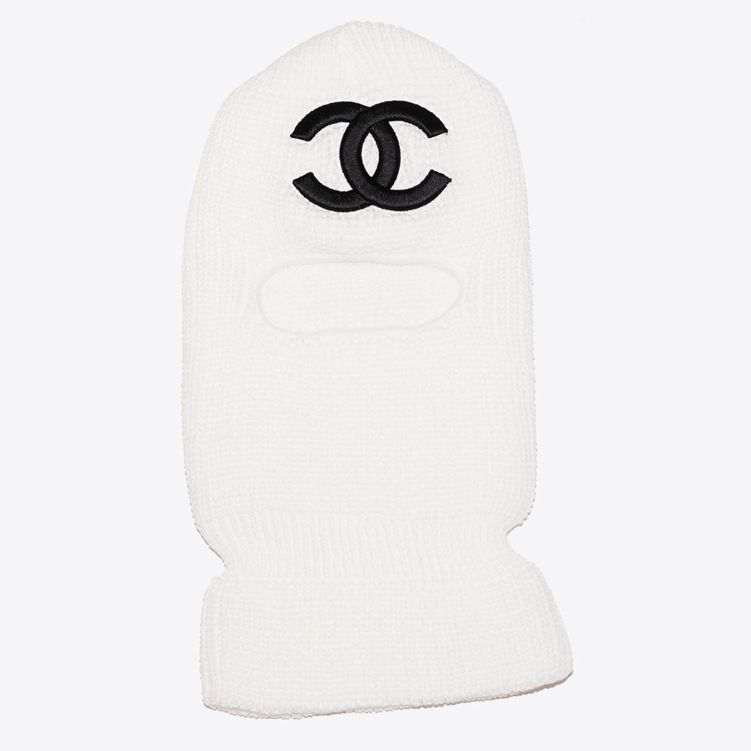 CC Ski Mask One Eye White