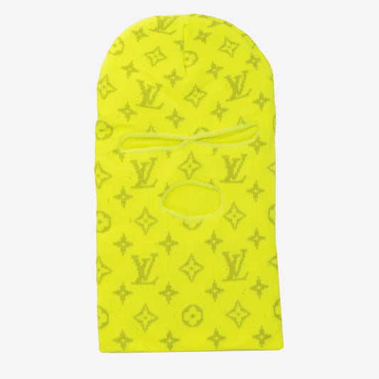 LV Jaune Neon Yellow Ski Mask