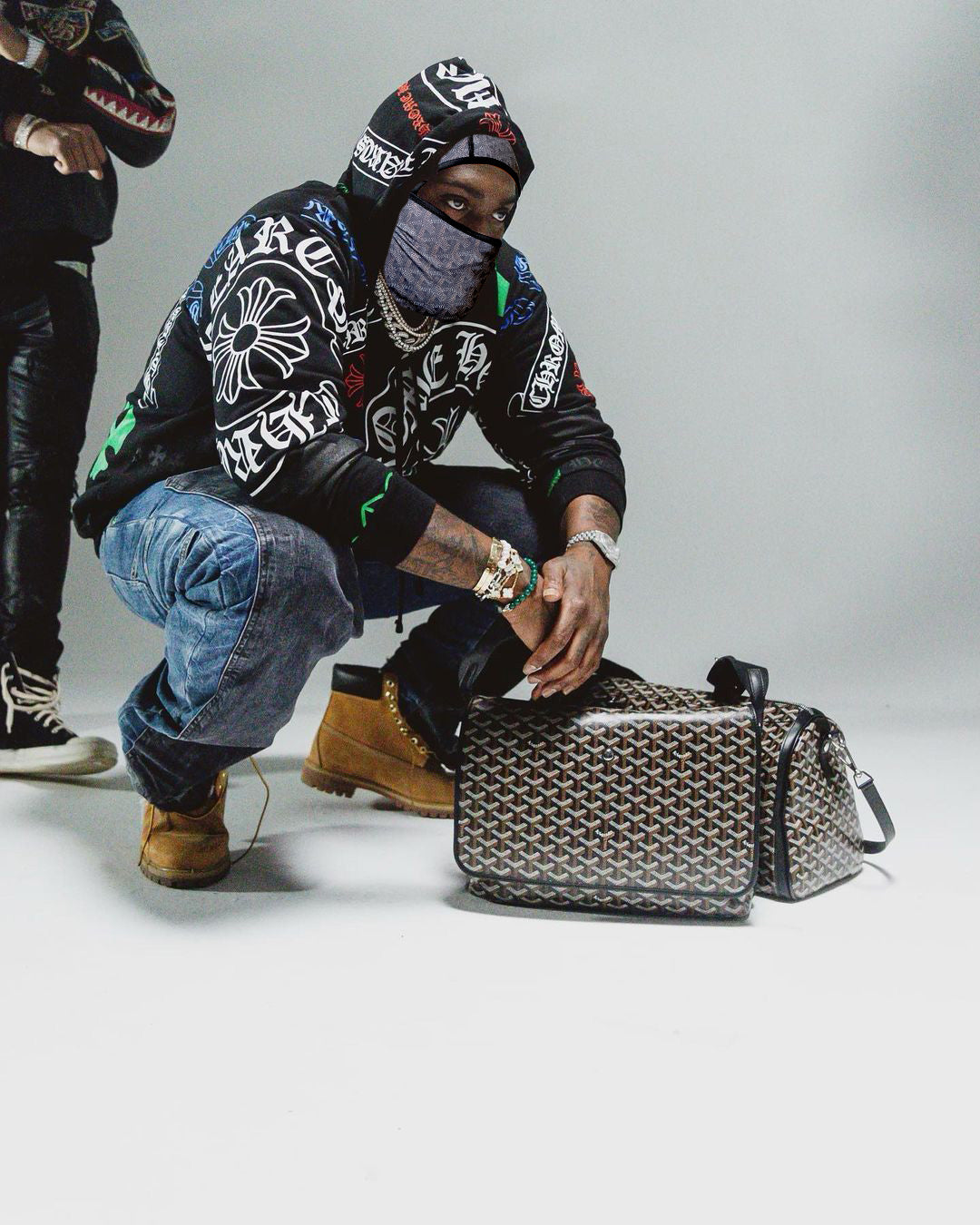 Pooshisty Rapper Mask OG Paris Pooh Shiesty Mask – DESIGNER SPORTY